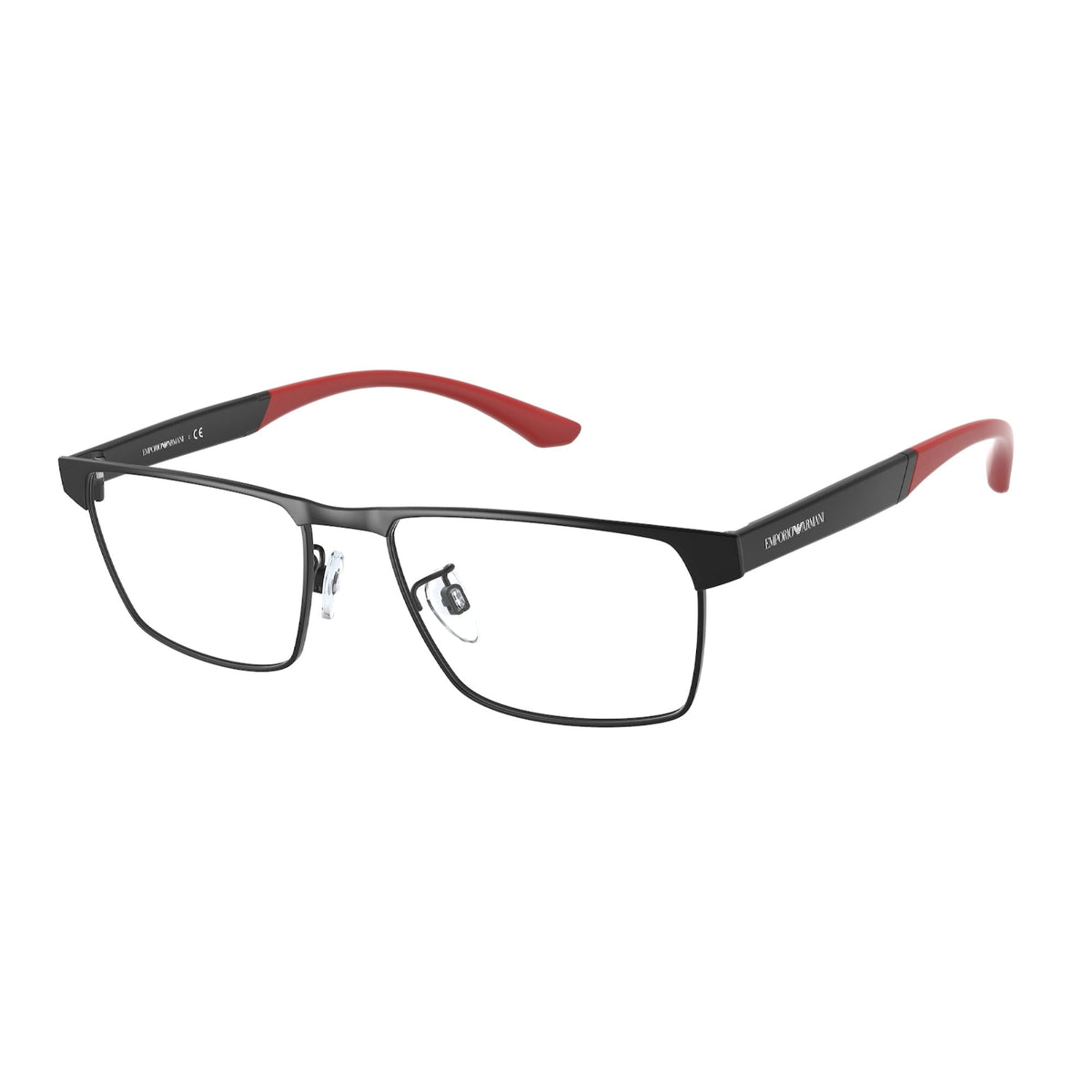Emporio Armani Men's Sunglasses  Black Demo Lens Metal Metal  0EA1124 3001 53
