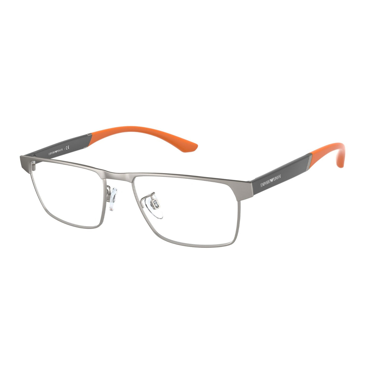 Emporio Armani Men's Sunglasses  Grey Demo Lens Metal Metal  0EA1124 3003 53