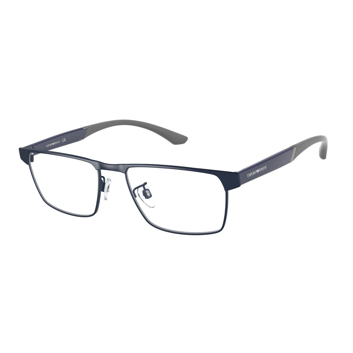 Emporio Armani Men's Sunglasses  Blue Demo Lens Metal Metal  0EA1124 3250 53