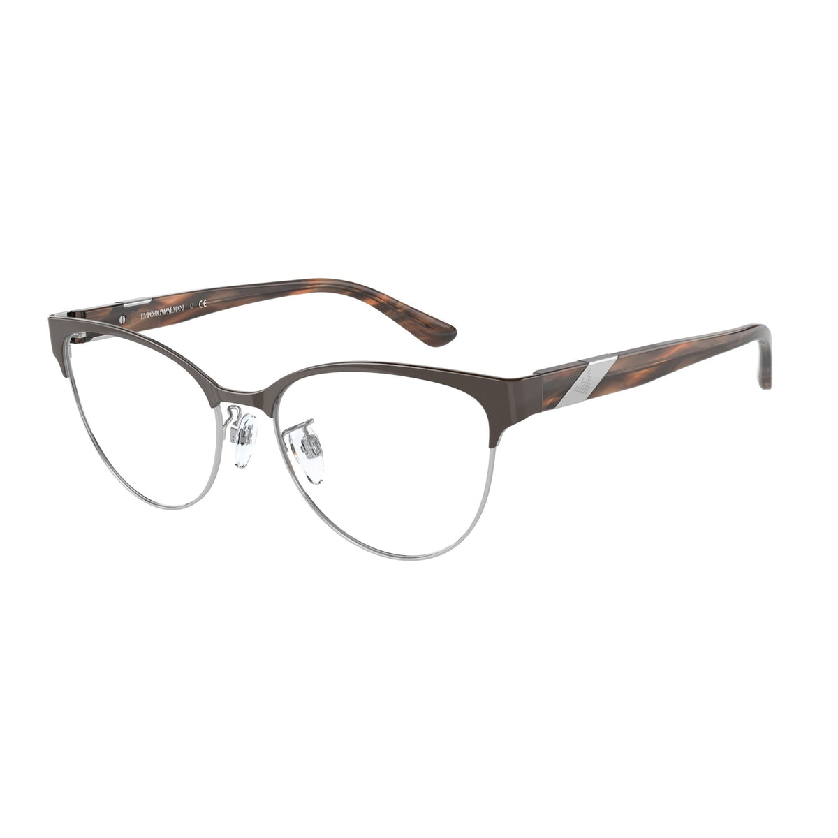 Emporio Armani Women's Sunglasses  Brown Demo Lens Metal Metal  0EA1130 3178 52