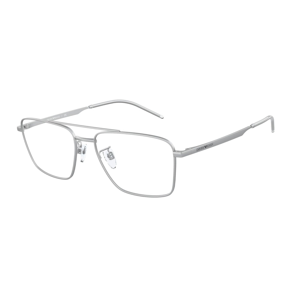 Emporio Armani Men's Sunglasses  Silver Demo Lens Metal Metal  0EA1132 3045 53
