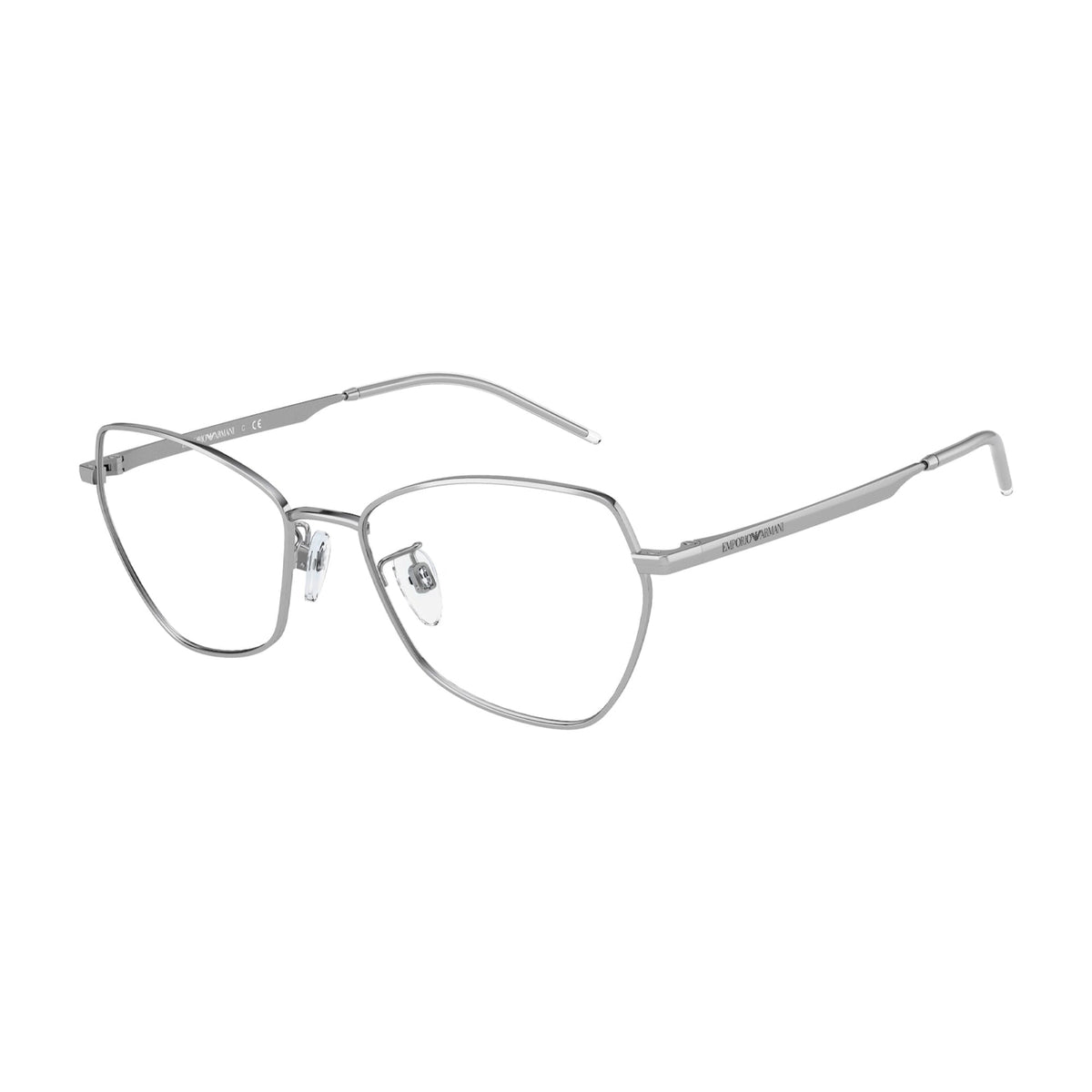 Emporio Armani Women's Sunglasses  Silver Demo Lens Metal Metal  0EA1133 3015 53