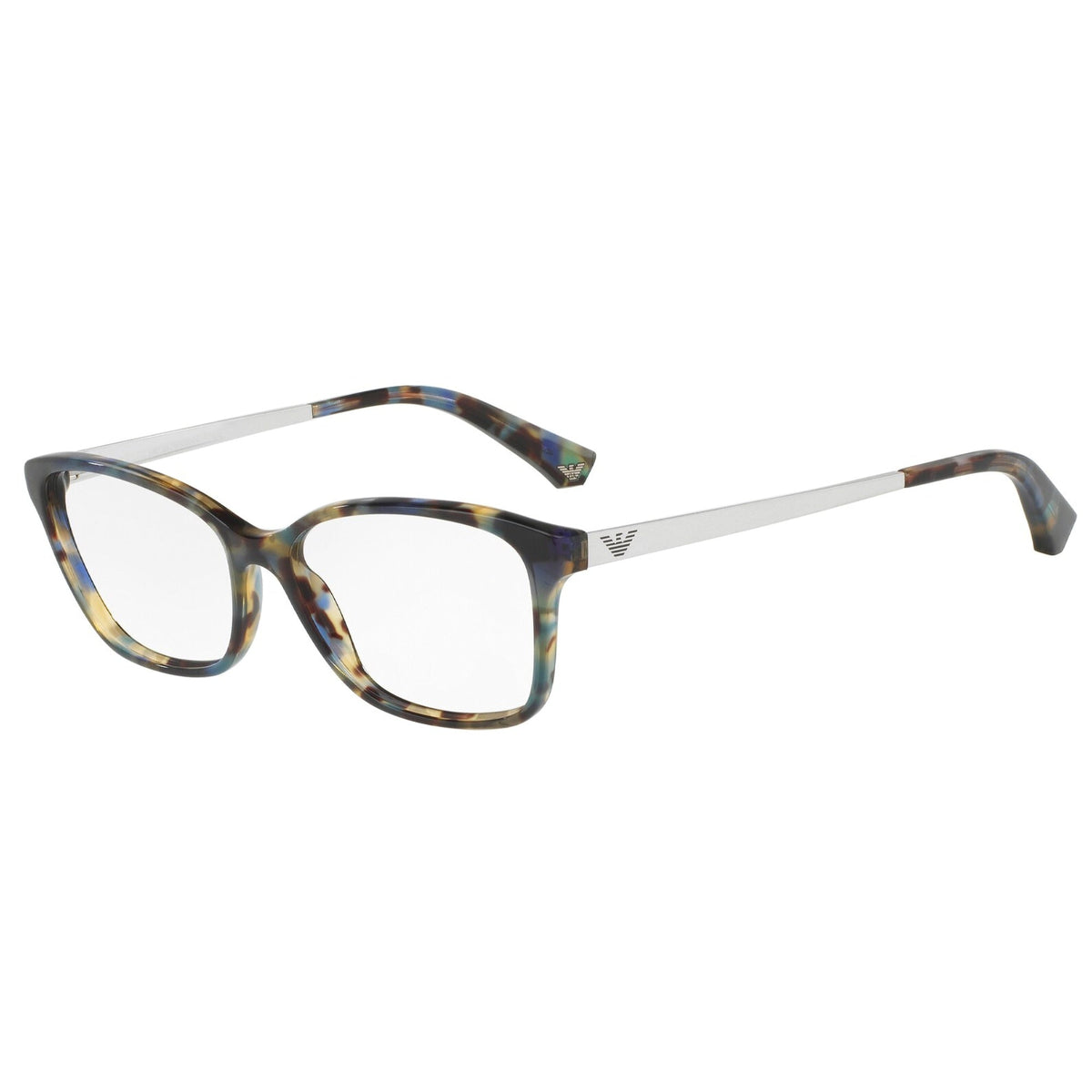 Emporio Armani Women's Sunglasses  Blue Demo Lens Plastic Plastic  0EA3026 5542 52