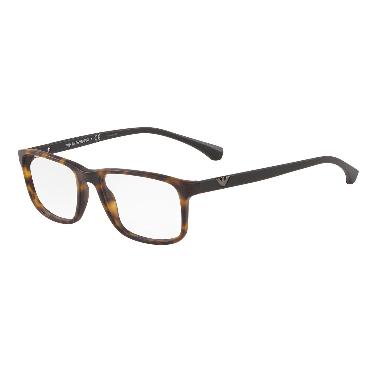 Emporio Armani Men's Sunglasses  Havana Demo Lens Plastic Plastic  0EA3098 5089 53