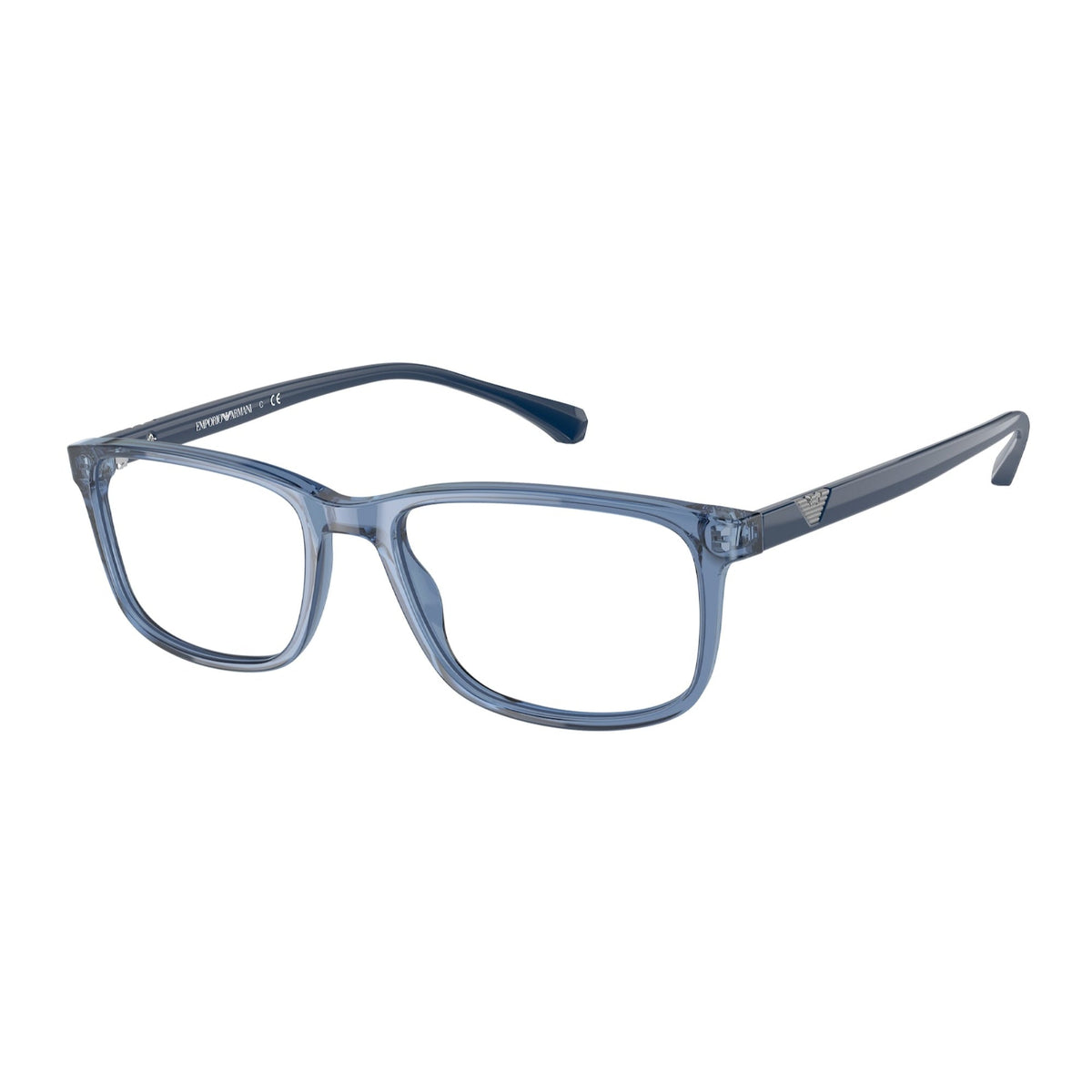 Emporio Armani Men's Sunglasses  Blue Demo Lens Plastic Plastic  0EA3098 5842 53