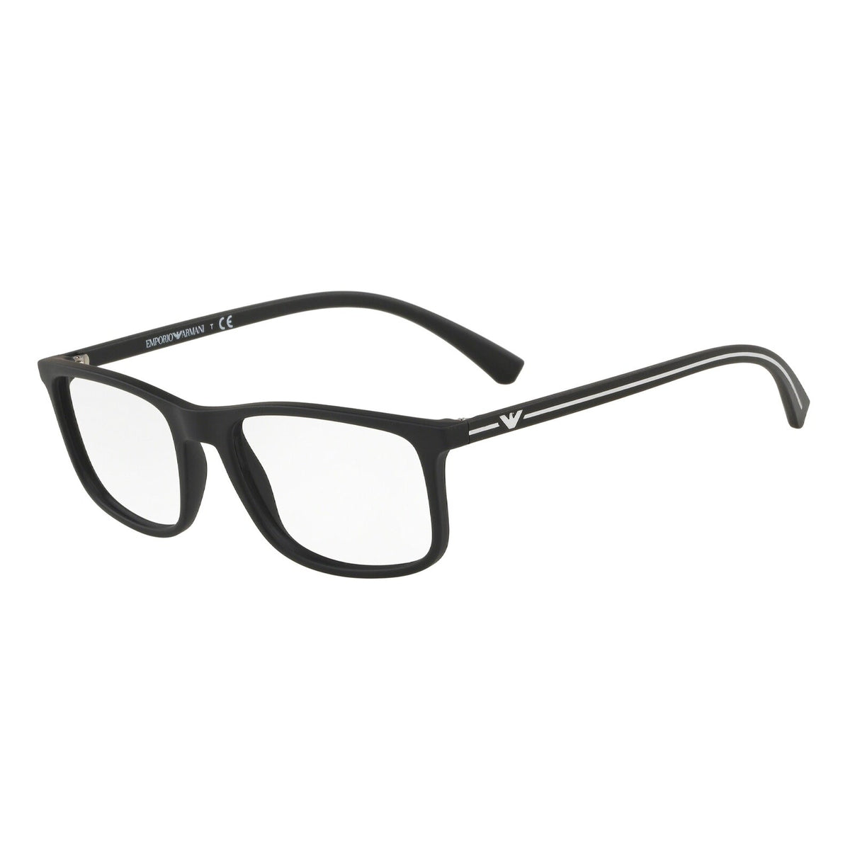 Emporio Armani Men's Sunglasses  Black Demo Lens Plastic Plastic  0EA3135 5063 55
