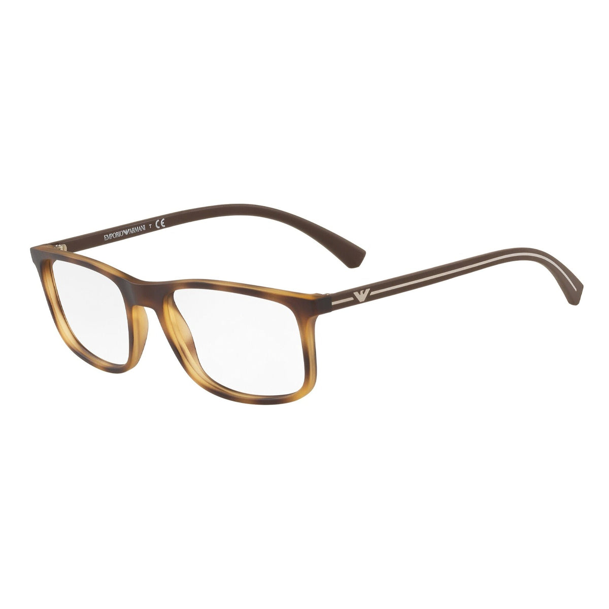 Emporio Armani Men's Sunglasses  Havana Demo Lens Plastic Plastic  0EA3135 5089 53