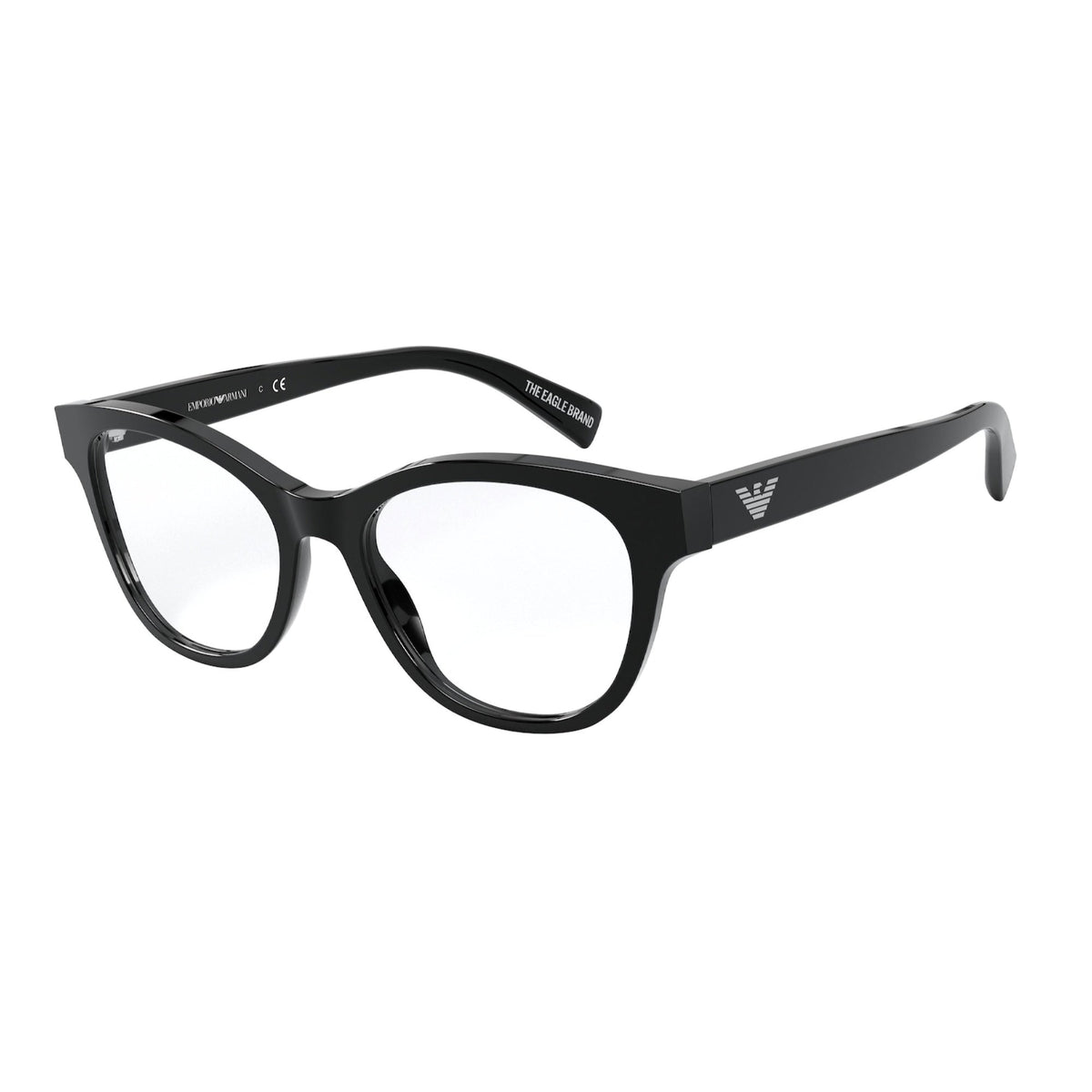 Emporio Armani Women's Sunglasses  Black Demo Lens Plastic Plastic  0EA3162 5001 52