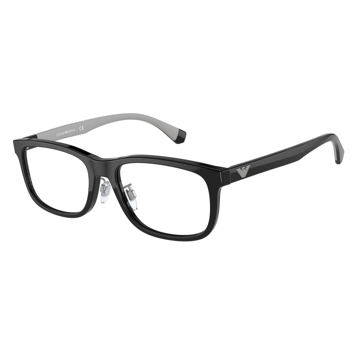 Emporio Armani Men's Sunglasses  Black Demo Lens Plastic Plastic  0EA3164F 5001 56