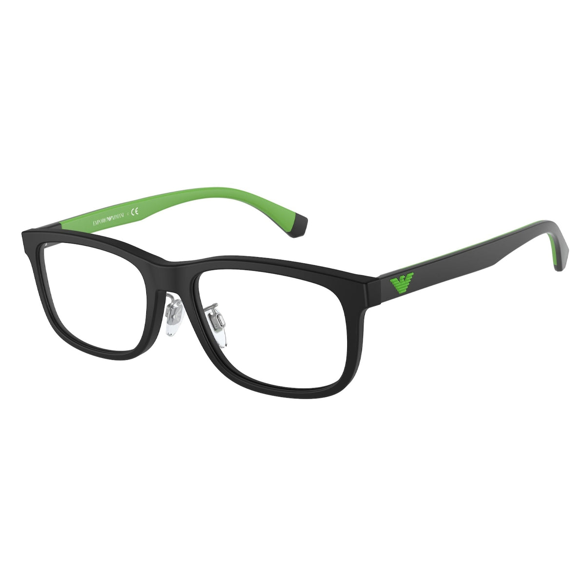 Emporio Armani Men's Sunglasses  Black Demo Lens Plastic Plastic  0EA3164F 5042 56