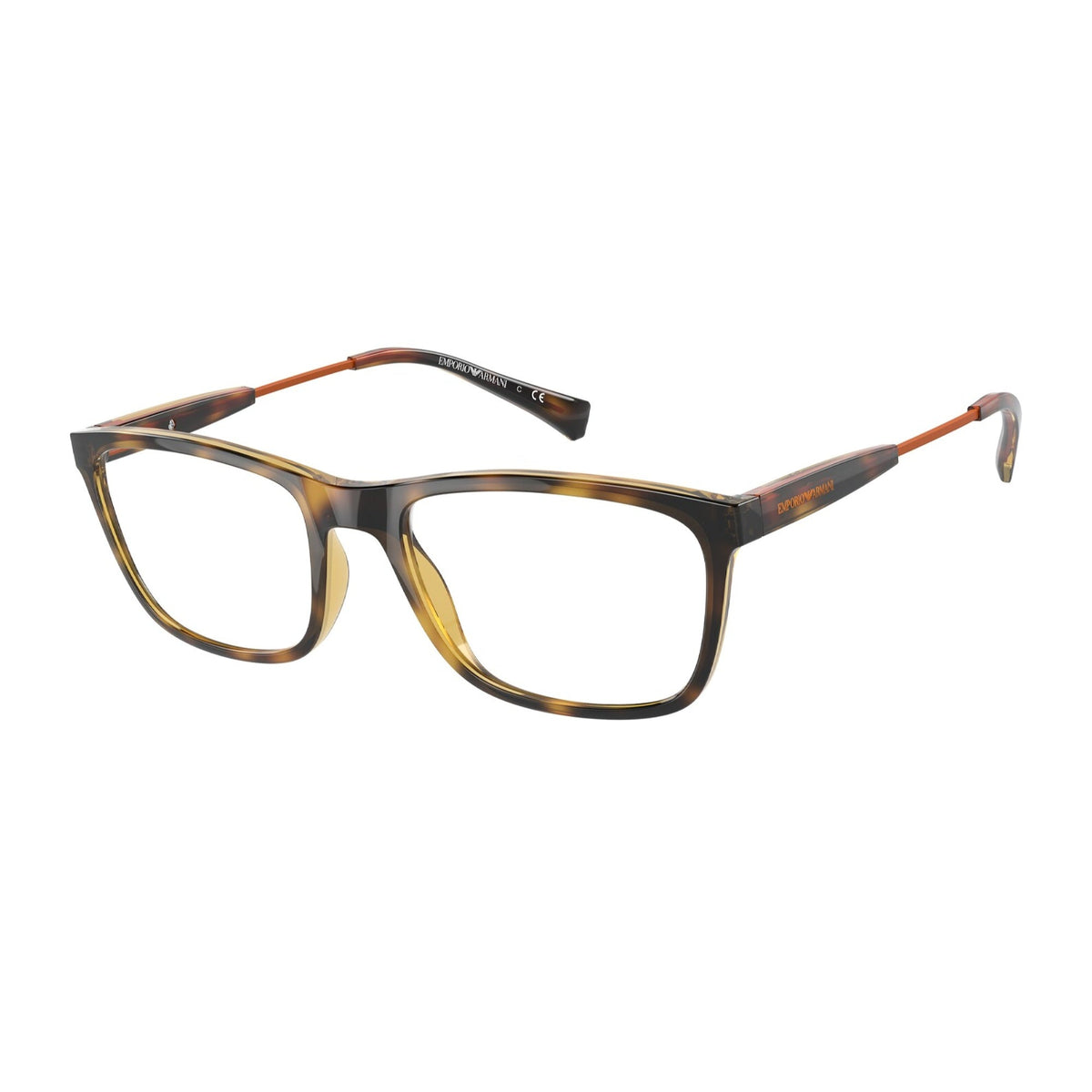 Emporio Armani Men's Sunglasses  Havana Demo Lens Plastic Plastic  0EA3165 5026 53