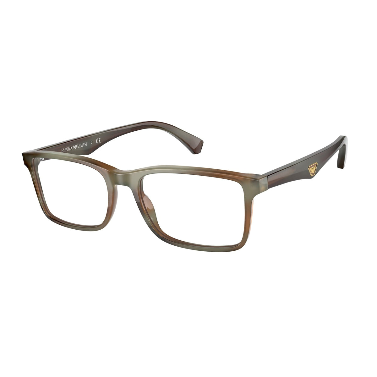Emporio Armani Men's Sunglasses  Brown Demo Lens Plastic Plastic  0EA3175 5023 56
