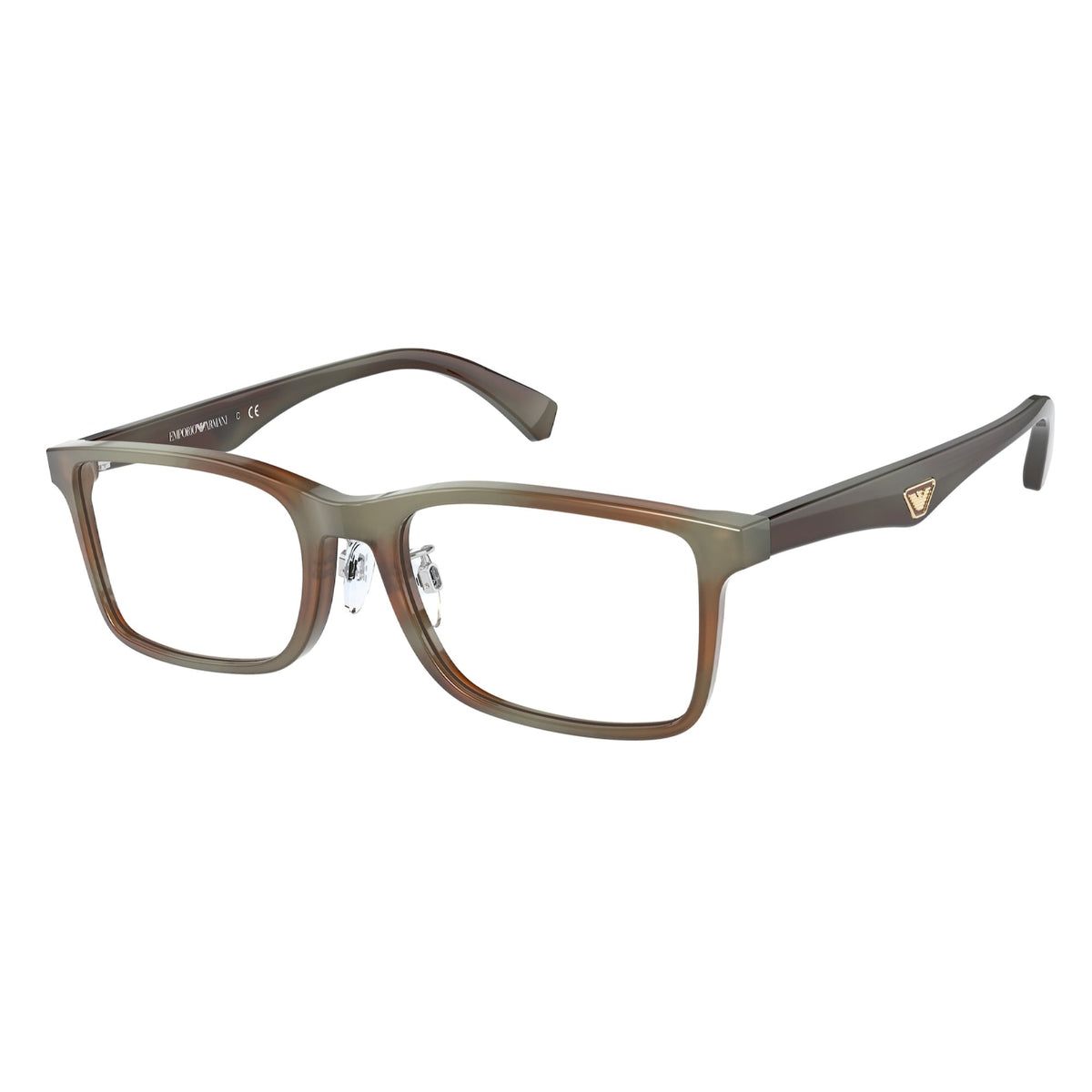 Emporio Armani Men's Sunglasses  Brown Demo Lens Plastic Plastic  0EA3175F 5023 56