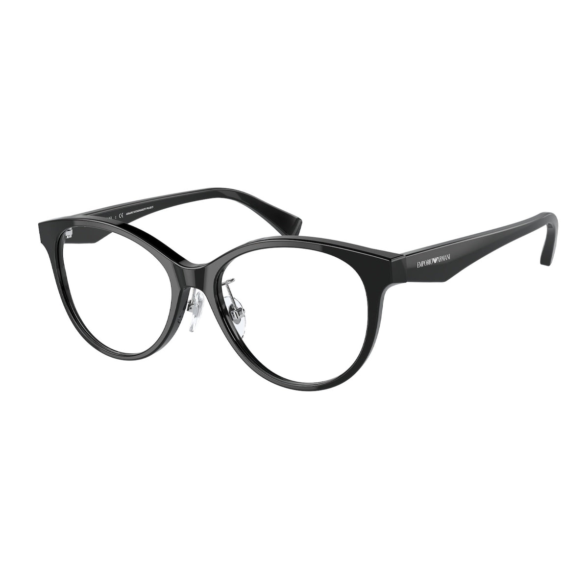 Emporio Armani Women's Sunglasses  Black Demo Lens Plastic Plastic  0EA3180F 5875 53
