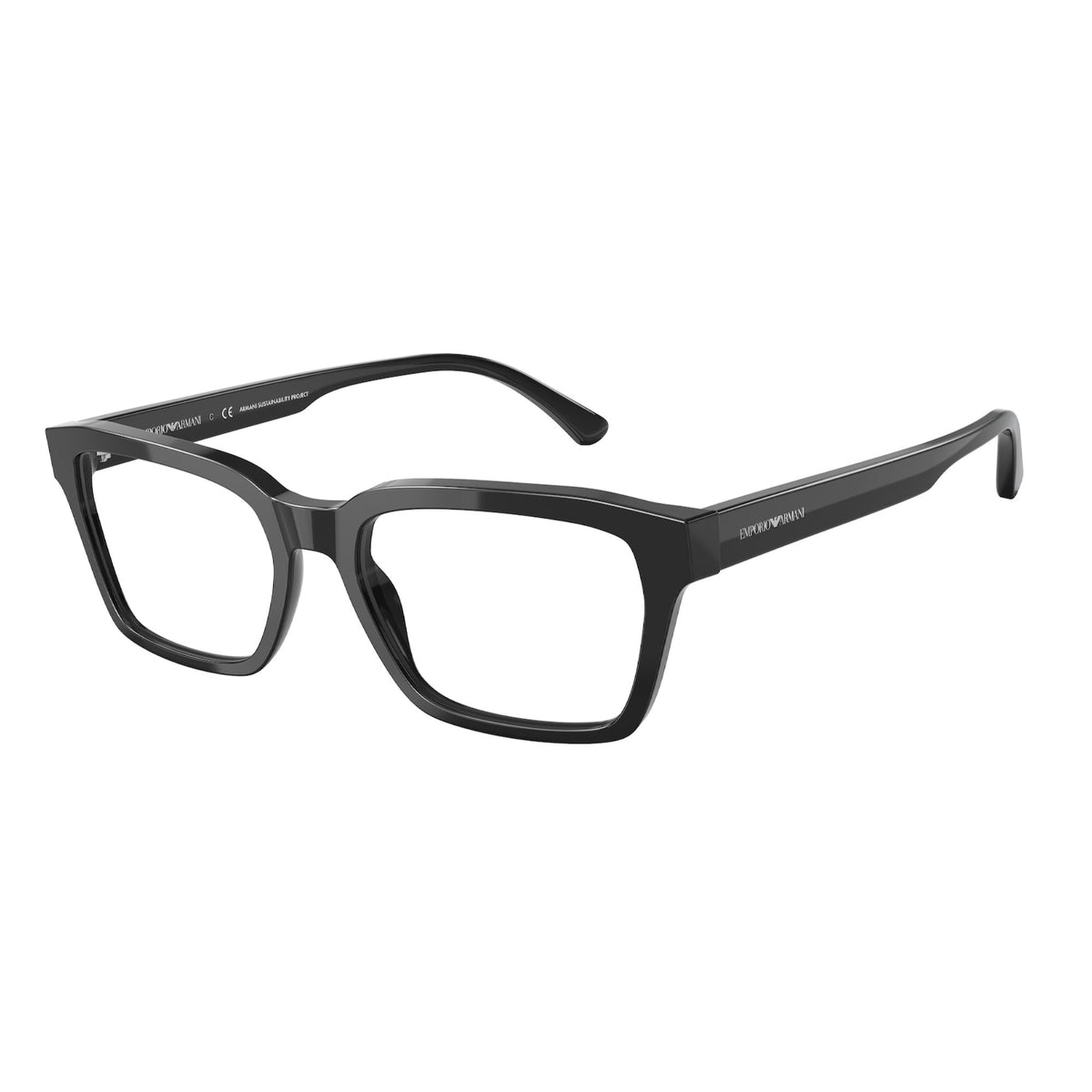 Emporio Armani Men's Sunglasses  Black Demo Lens Plastic Plastic  0EA3192 5875 53