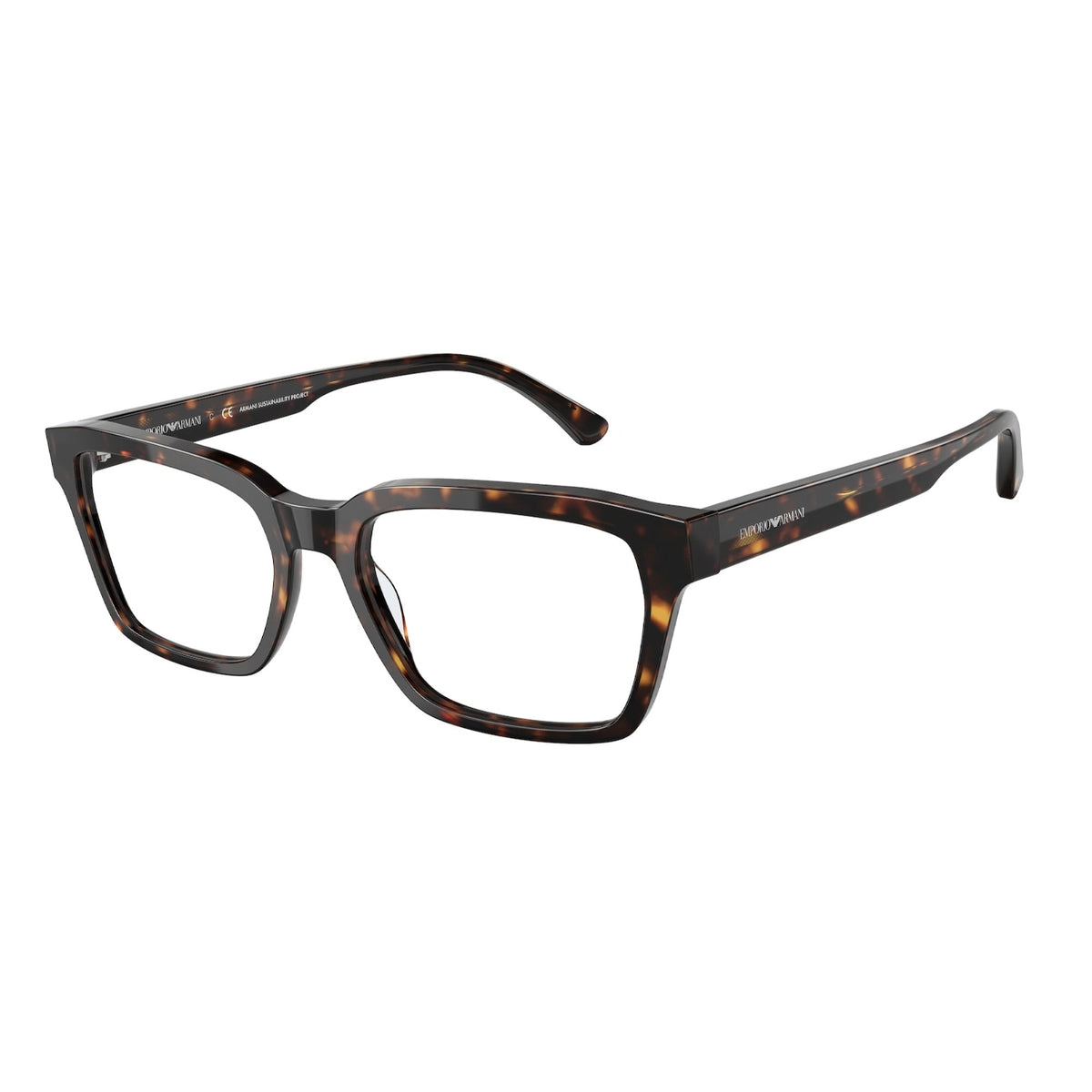 Emporio Armani Men's Sunglasses  Havana Demo Lens Plastic Plastic  0EA3192 5879 53