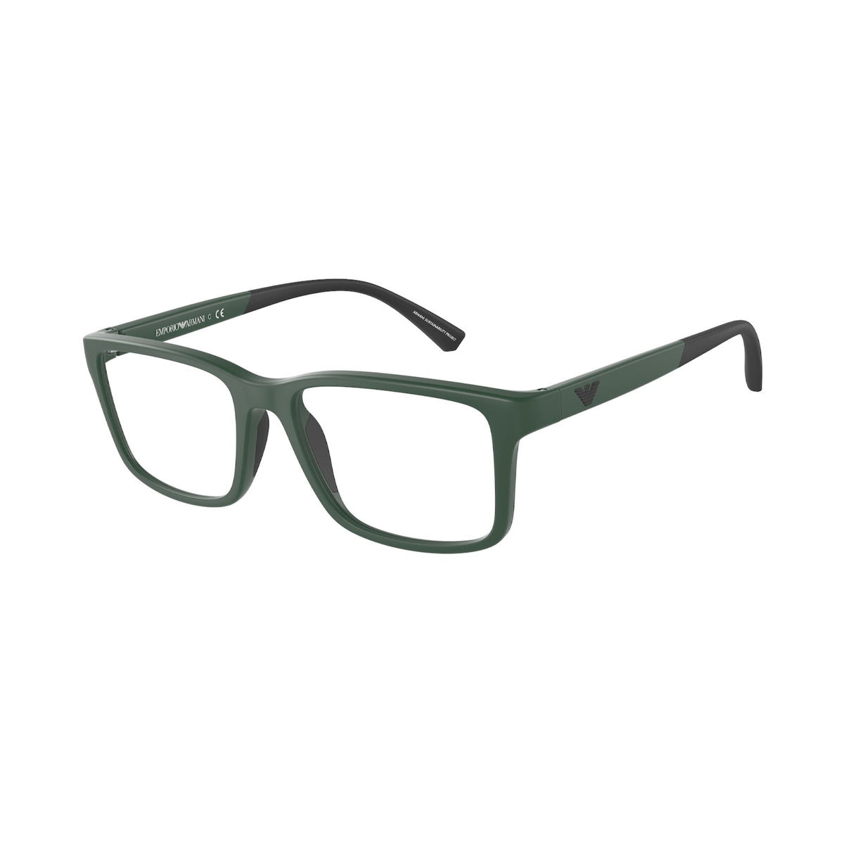 Emporio Armani Men's Sunglasses  Green Demo Lens Plastic Plastic  0EA3203 5058 48