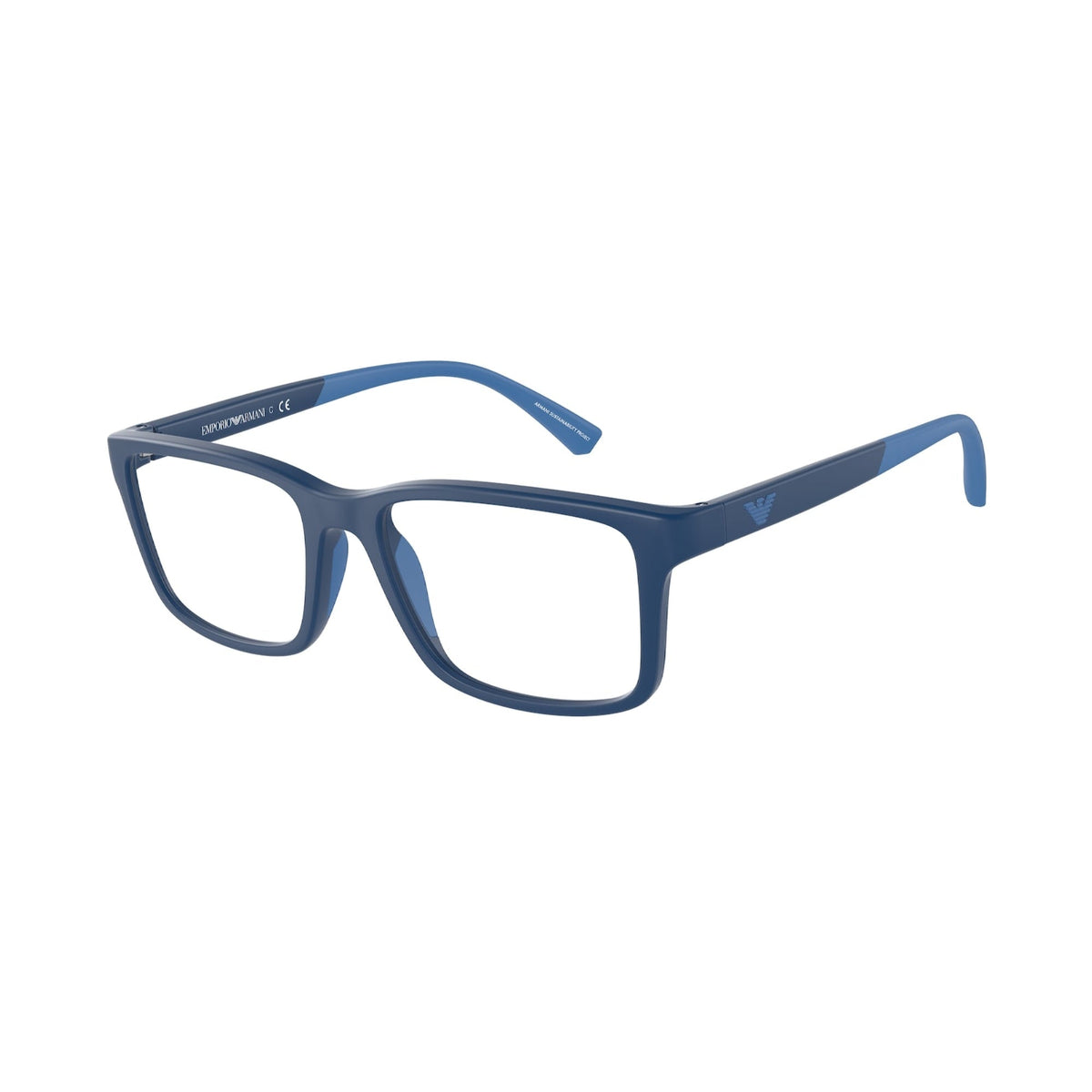 Emporio Armani Men's Sunglasses  Blue Demo Lens Plastic Plastic  0EA3203 5088 48