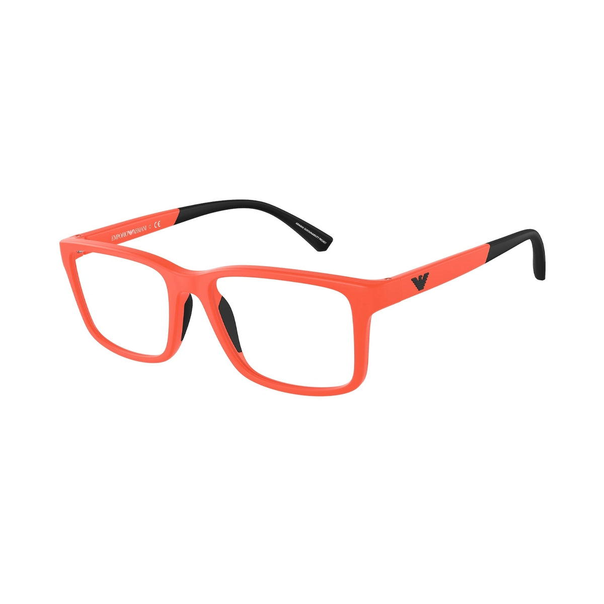 Emporio Armani Men's Sunglasses  Orange  Demo Lens Plastic Plastic  0EA3203 5932 48