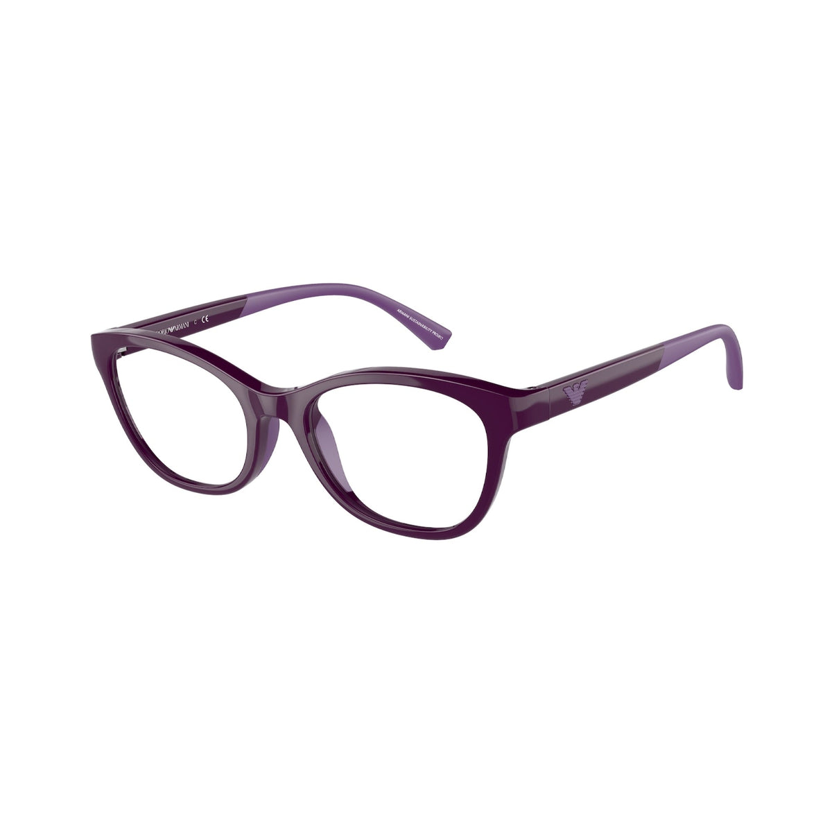Emporio Armani Women's Sunglasses  Violet Demo Lens Plastic Plastic  0EA3204 5115 46