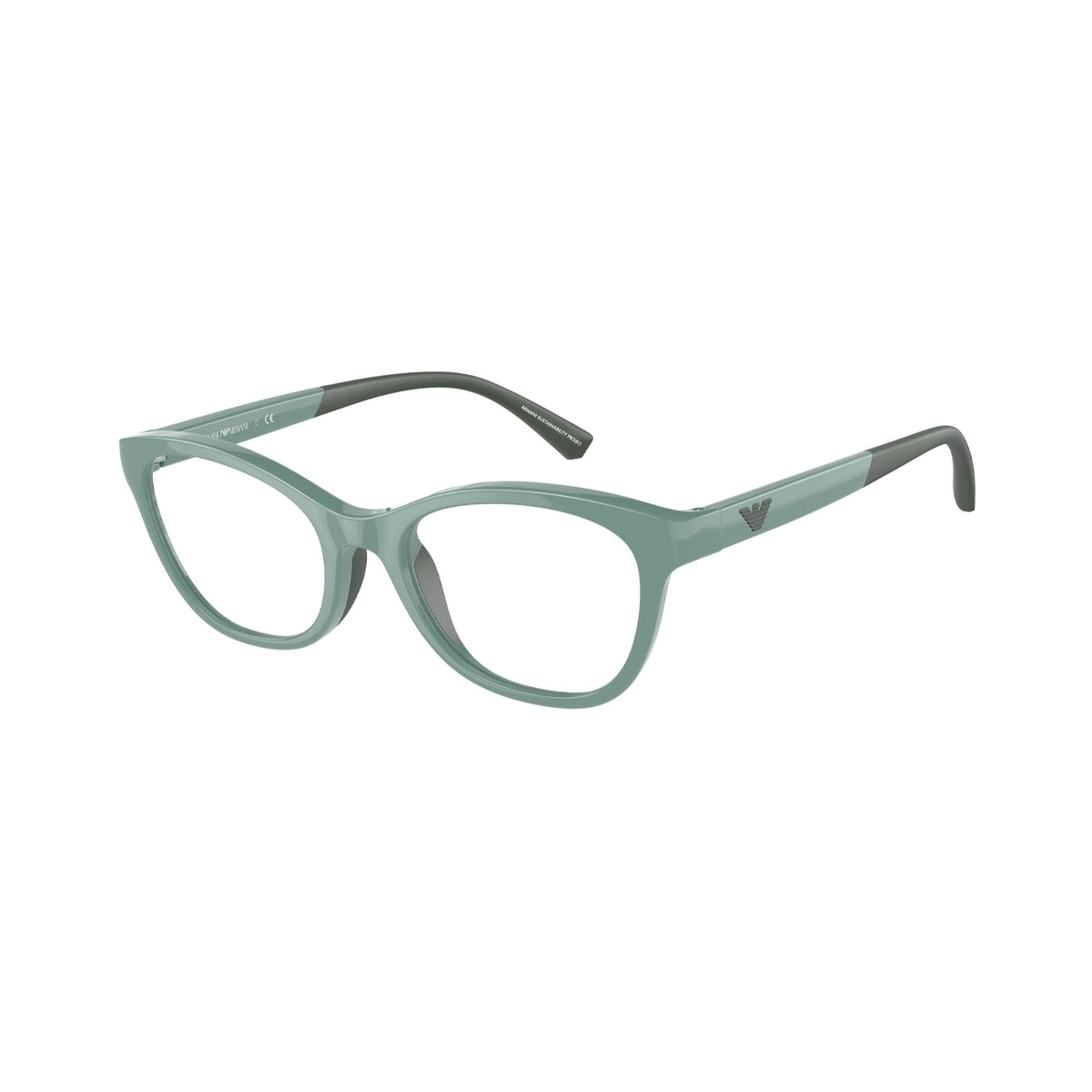 Emporio Armani Women's Sunglasses  Light Blue Demo Lens Plastic Plastic  0EA3204 5333 46