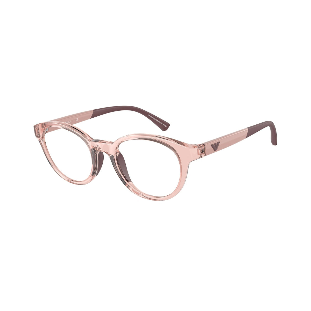 Emporio Armani Women's Sunglasses  Pink Demo Lens Plastic Plastic  0EA3205 5544 46