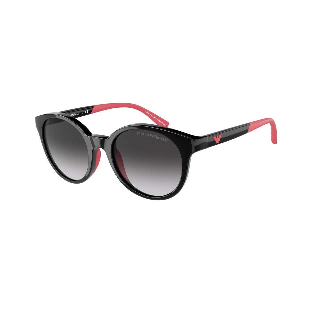 Emporio Armani Women&#39;s Sunglasses  Black Gradient Grey Plastic Plastic  0EA4185 50178G 47