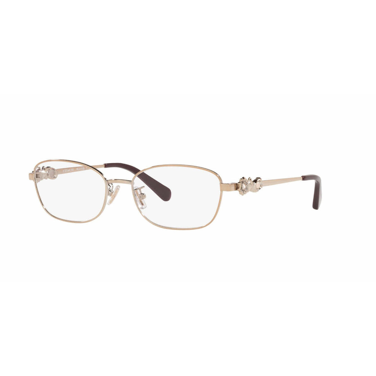 Coach Women's Sunglasses  Pink Demo Lens Metal Metal  0HC5118B 9366 54