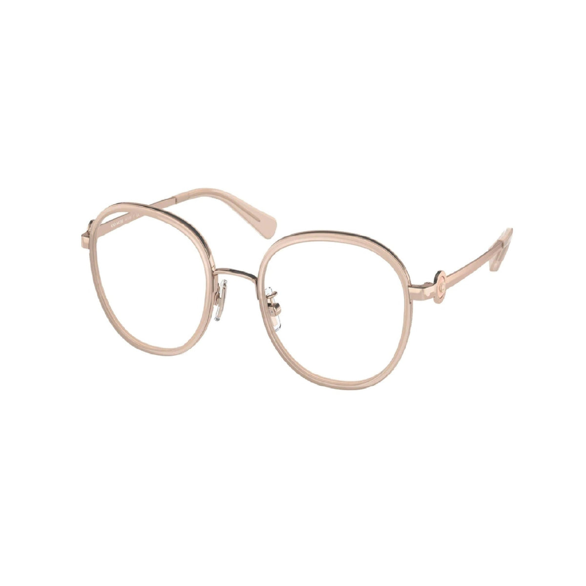 Coach Women's Sunglasses  Pink Demo Lens Metal Metal  0HC5129 5646 51