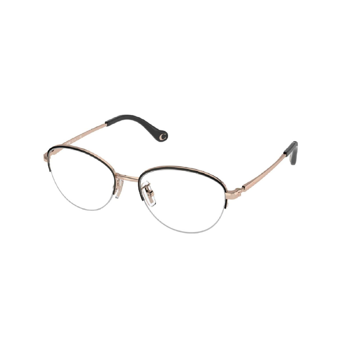 Coach Women's Sunglasses  Black Demo Lens Metal Metal  0HC5136 9404 53