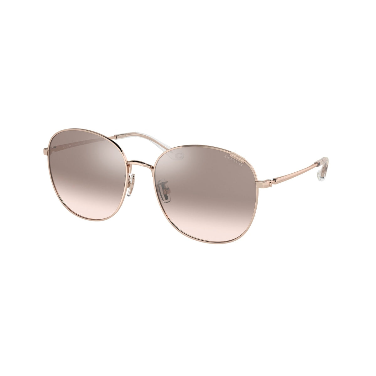 Coach Women's Sunglasses C7996 Pink Silver Pink Gradient Metal Metal  0HC7134 93318Z 57