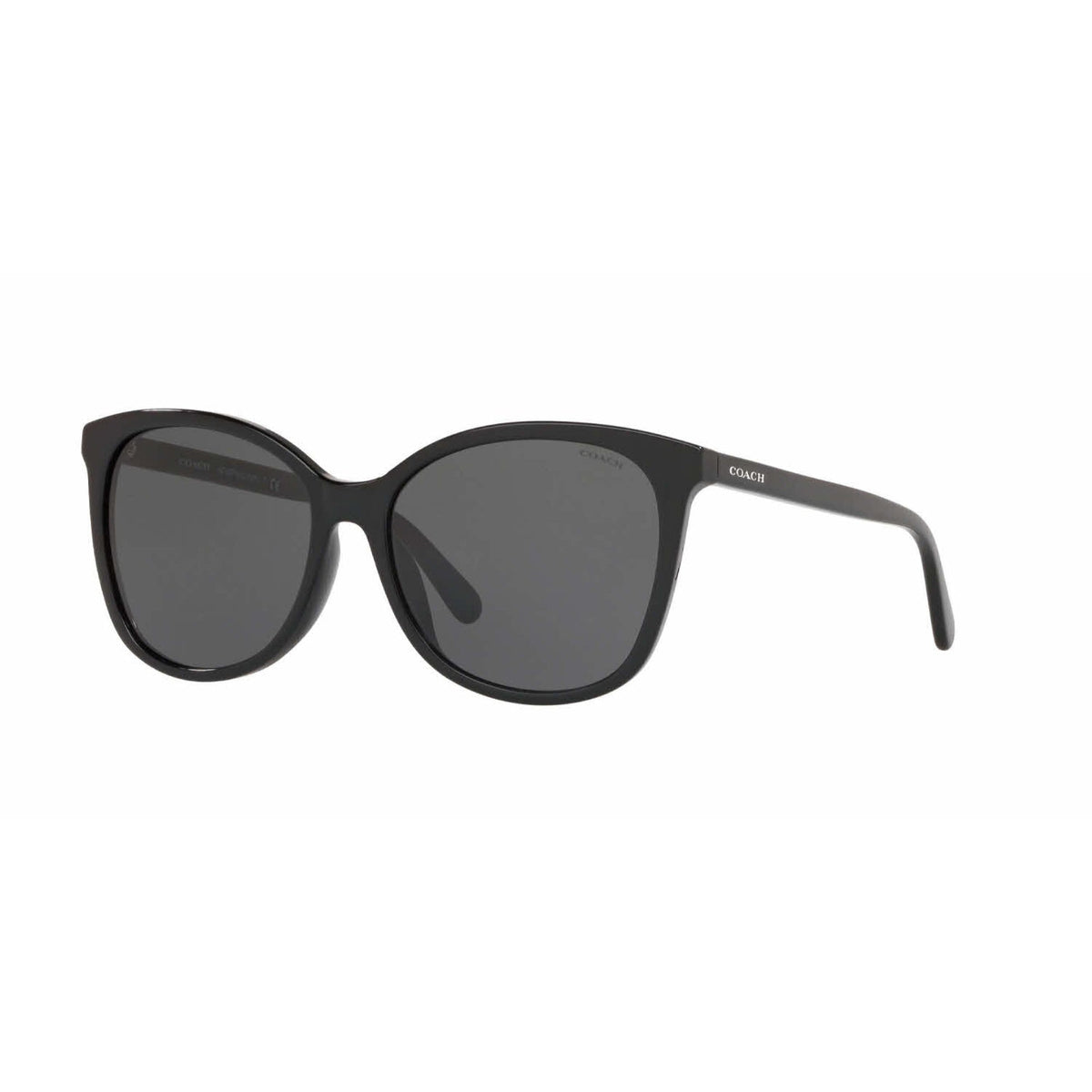 Coach Women's Sunglasses L1101 Black Dark Grey Plastic Plastic  0HC8271U 500287 57