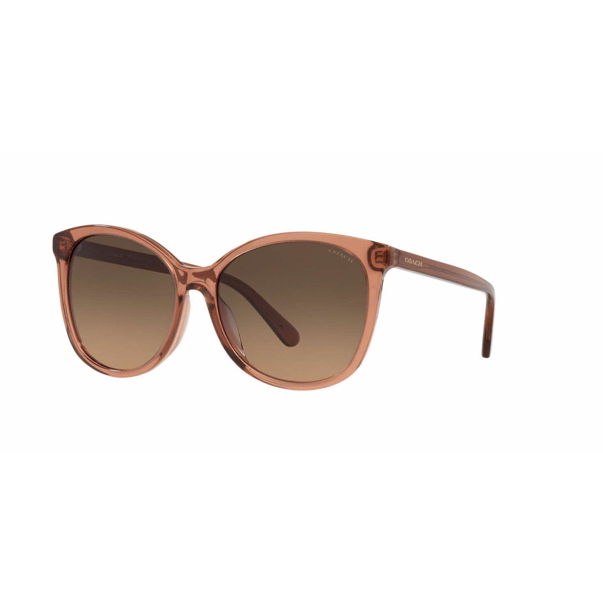 Coach Women's Sunglasses L1101 Brown Brown Gradient Plastic Plastic  0HC8271U 5662G9 57