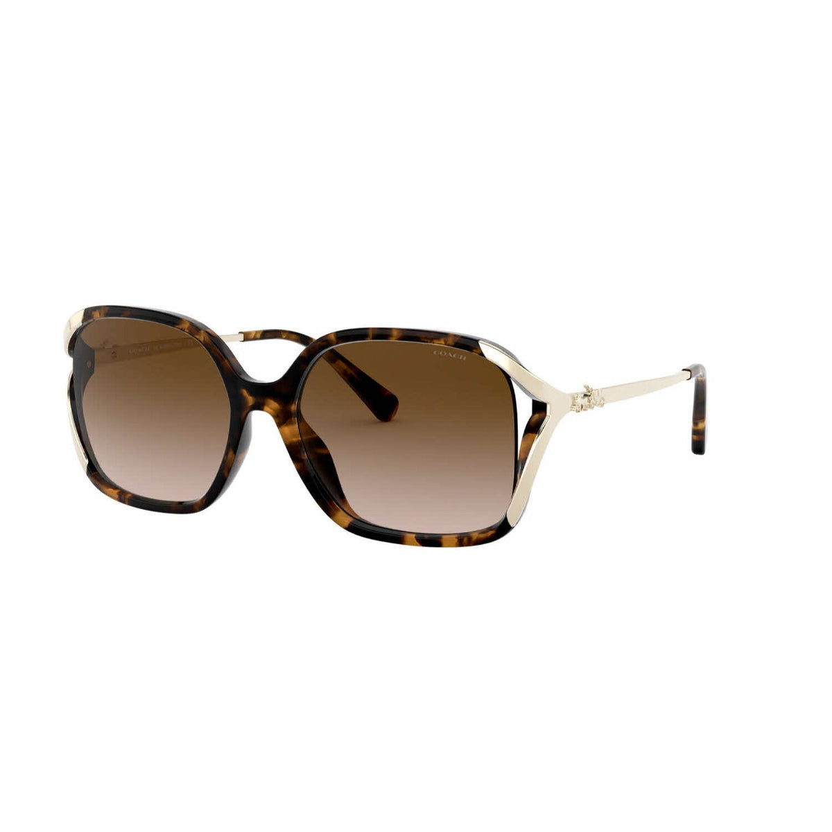 Coach Women's Sunglasses L1116 Havana Brown Gradient Plastic Plastic  0HC8280U 512013 57