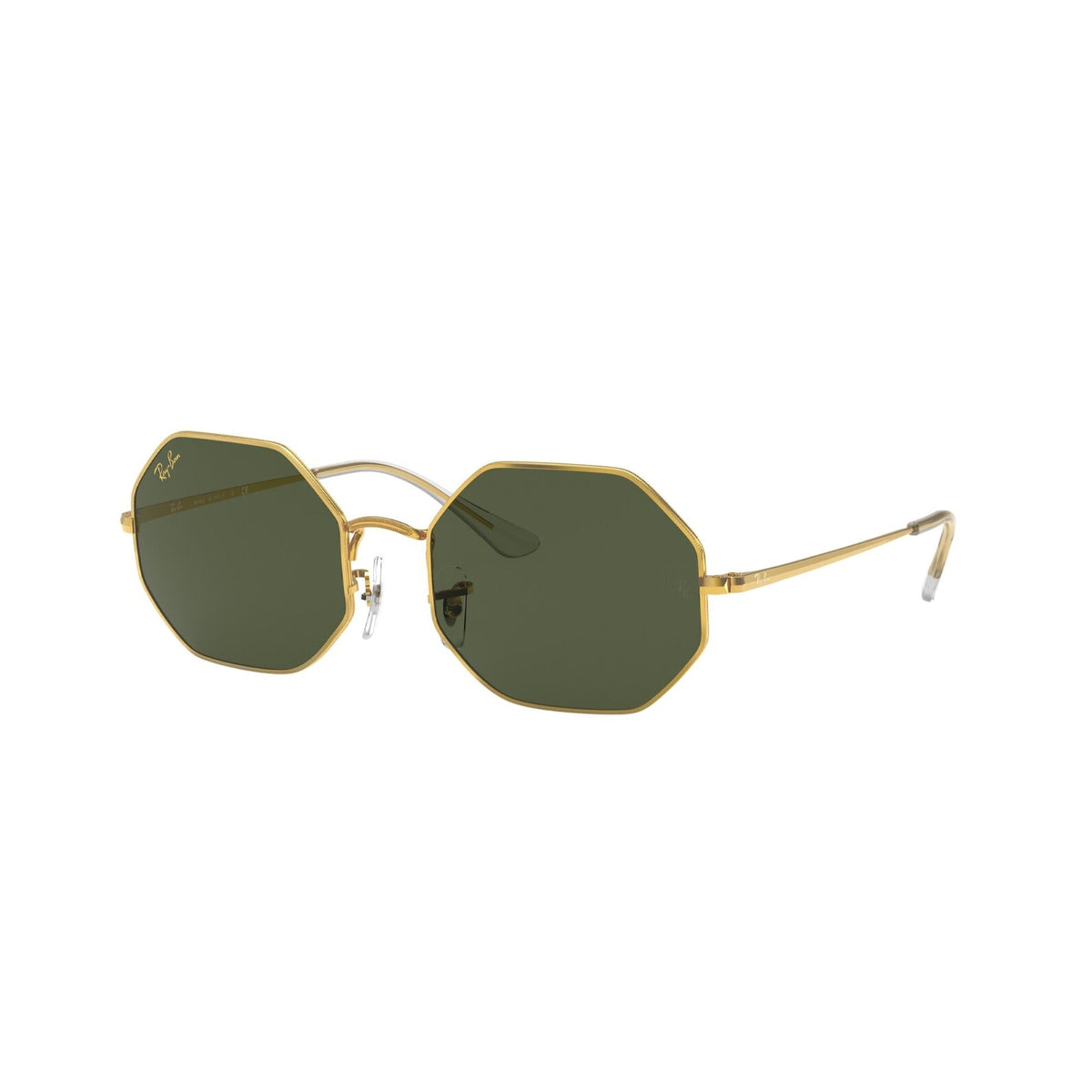 Ray-Ban Unisex Sunglasses Octagon Gold G-15 Green Metal Metal  0RB1972 919631 54