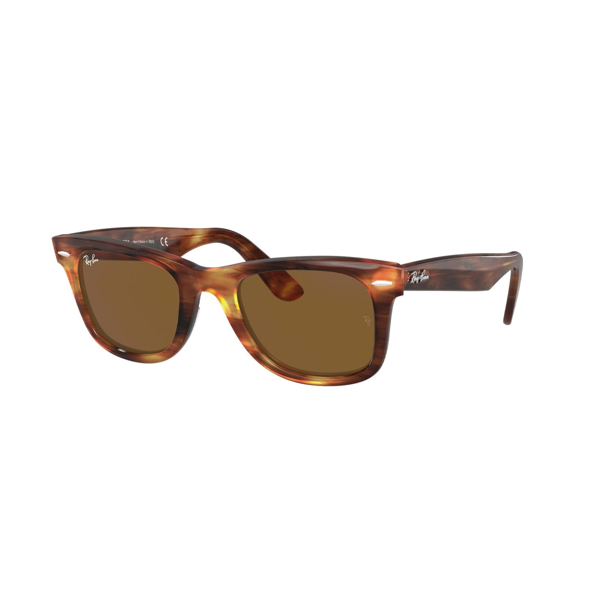 Ray-Ban Unisex Sunglasses Wayfarer Havana B-15 Brown Plastic Plastic  0RB2140 954 50