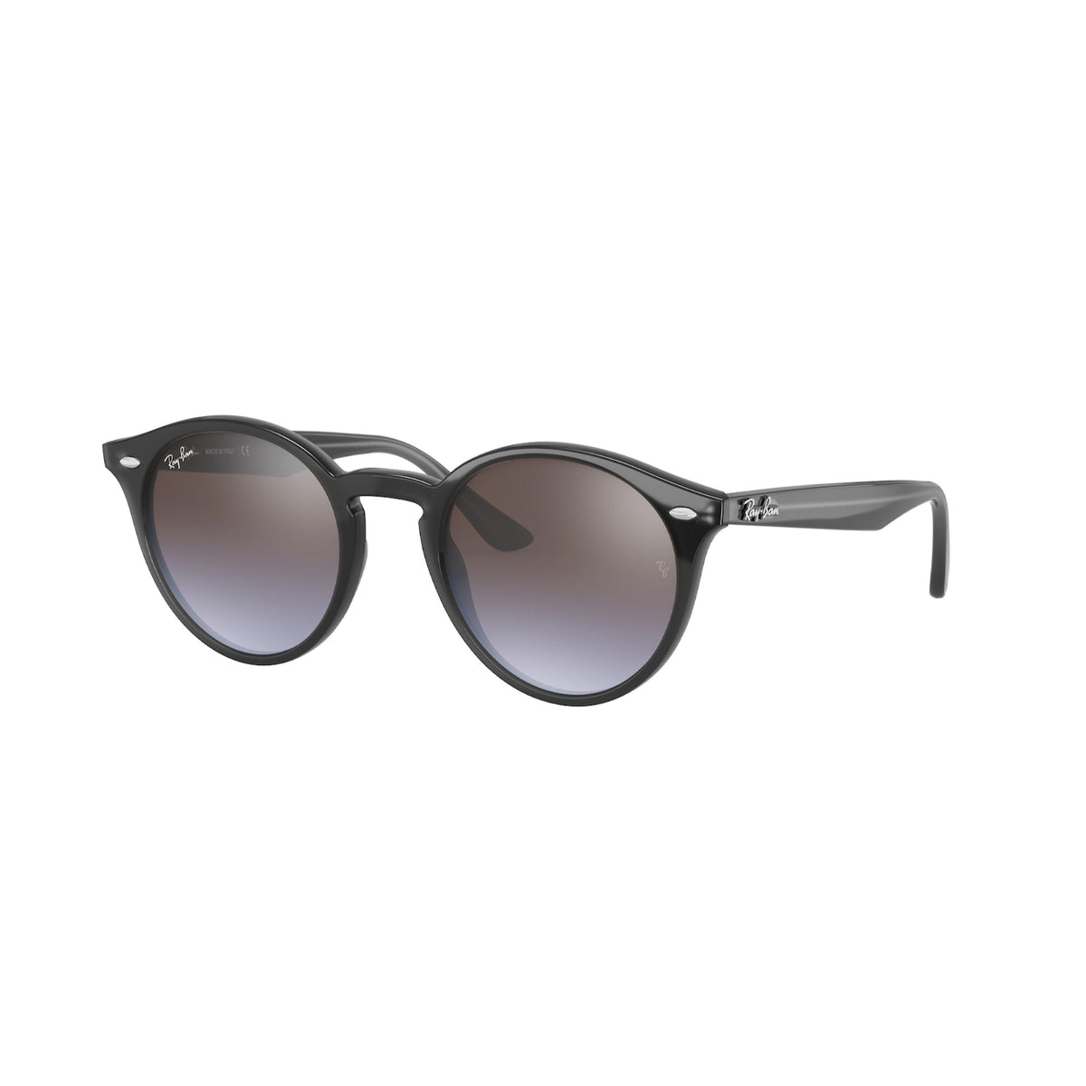 Ray-Ban Unisex Sunglasses  Grey Violet Gradient Mirror Silver Plastic Plastic  0RB2180 623094 49