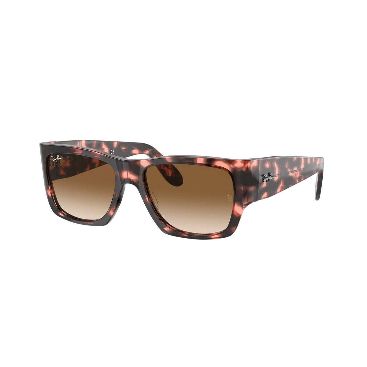 Ray-Ban Unisex Sunglasses Wayfarer Nomad Havana Brown Gradient Plastic Plastic  0RB2187 133451 54