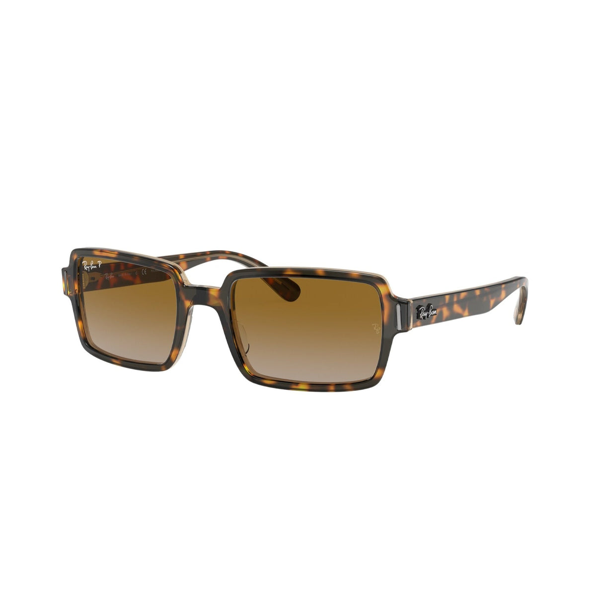 Ray-Ban Unisex Sunglasses Benji Havana Grey Gradient Yellow Plastic Plastic  0RB2189 1292W1 54