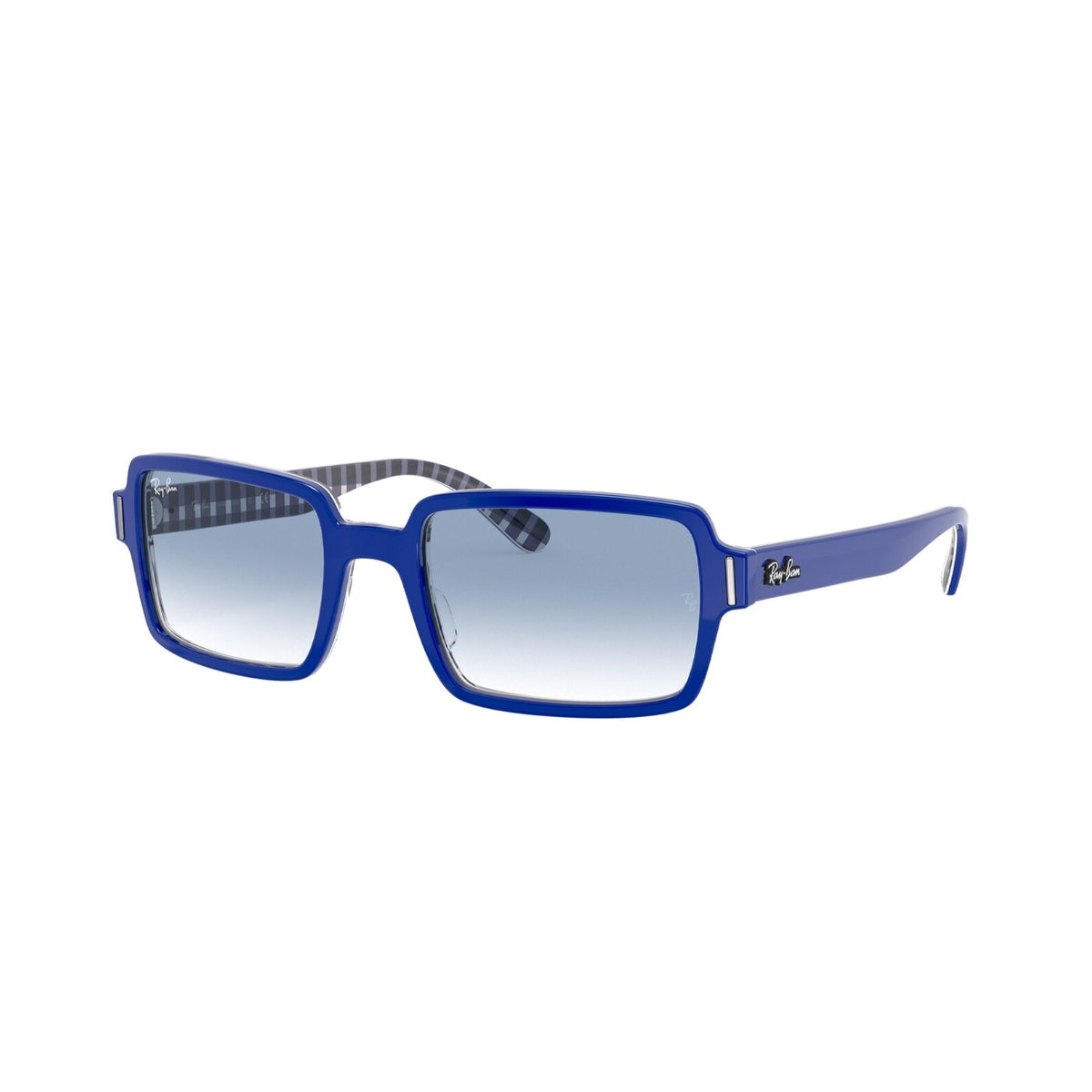 Ray-Ban Unisex Sunglasses Benji Blue Clear Gradient Blue Plastic Plastic  0RB2189 13193F 52