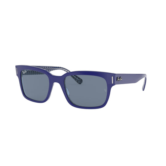 Ray-Ban Men's Sunglasses Jeffrey Blue Blue Plastic Plastic  0RB2190 131962 53