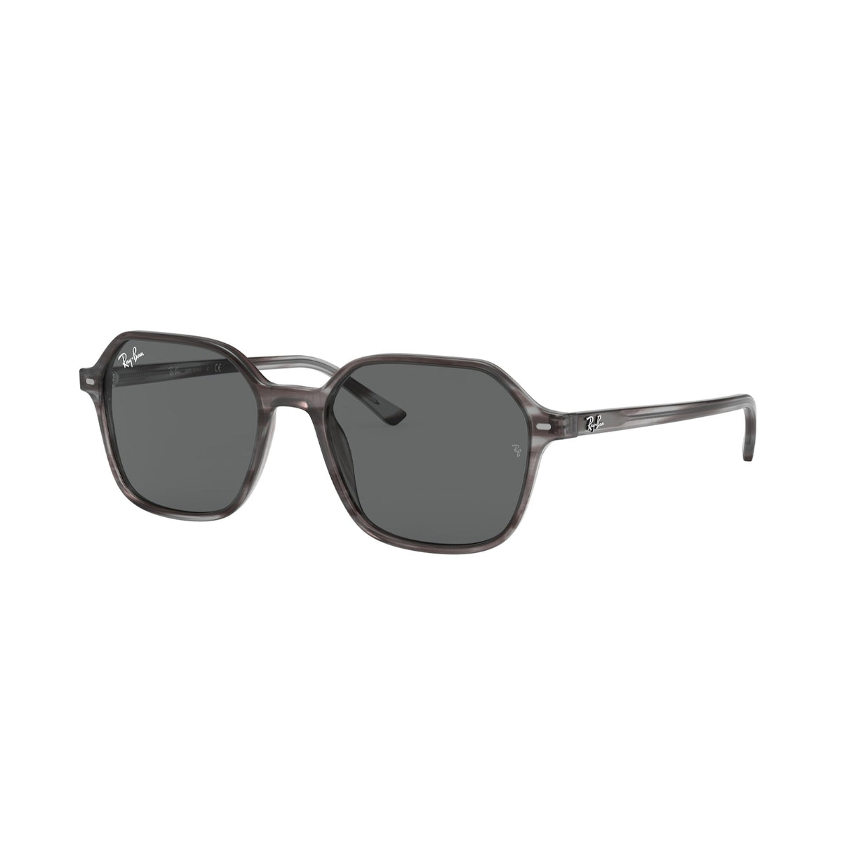 Ray-Ban Unisex Sunglasses John Grey Dark Grey Plastic Plastic  0RB2194 1314B1 53