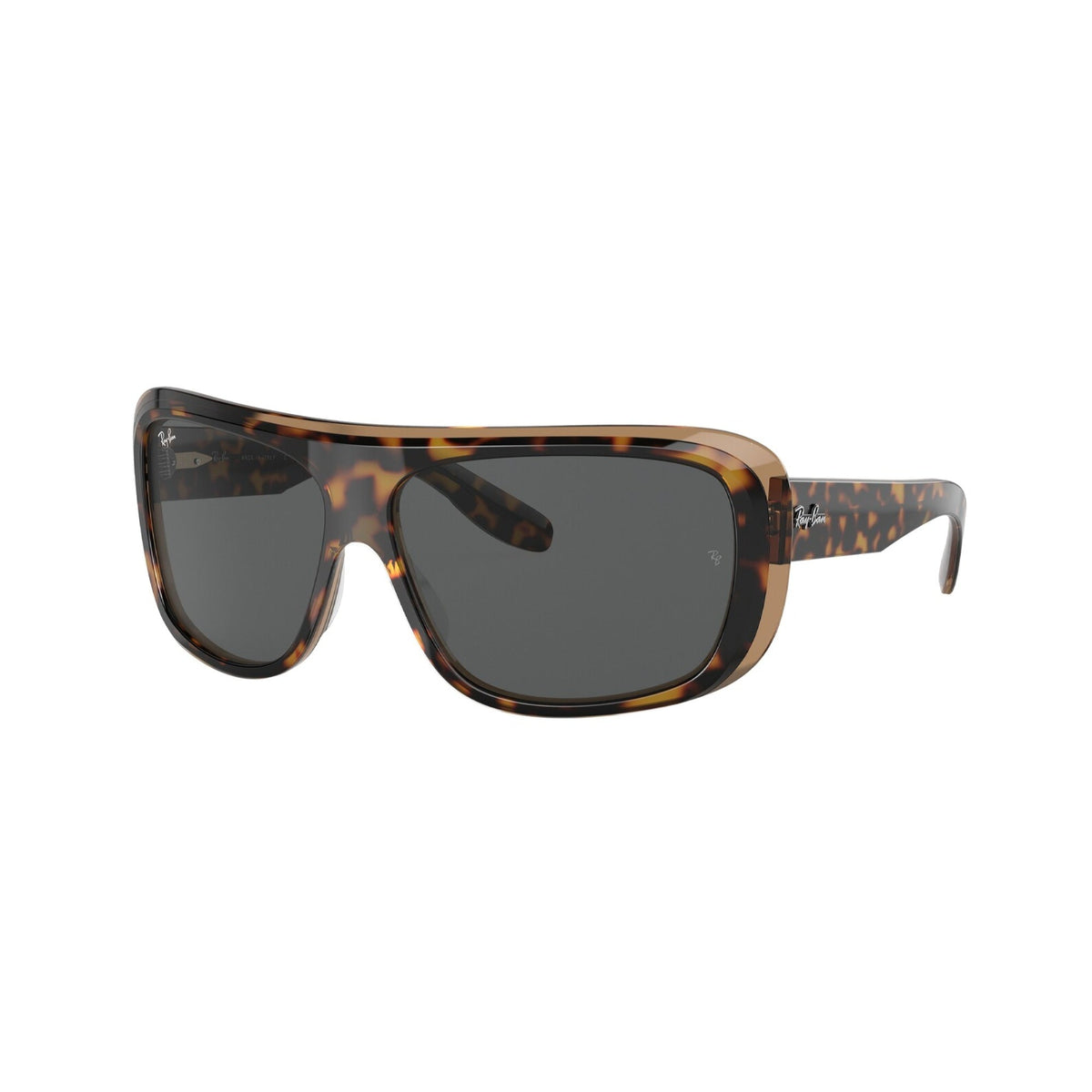 Ray-Ban Unisex Sunglasses Blair Havana Dark Grey Plastic Plastic  0RB2196 1292B1 64