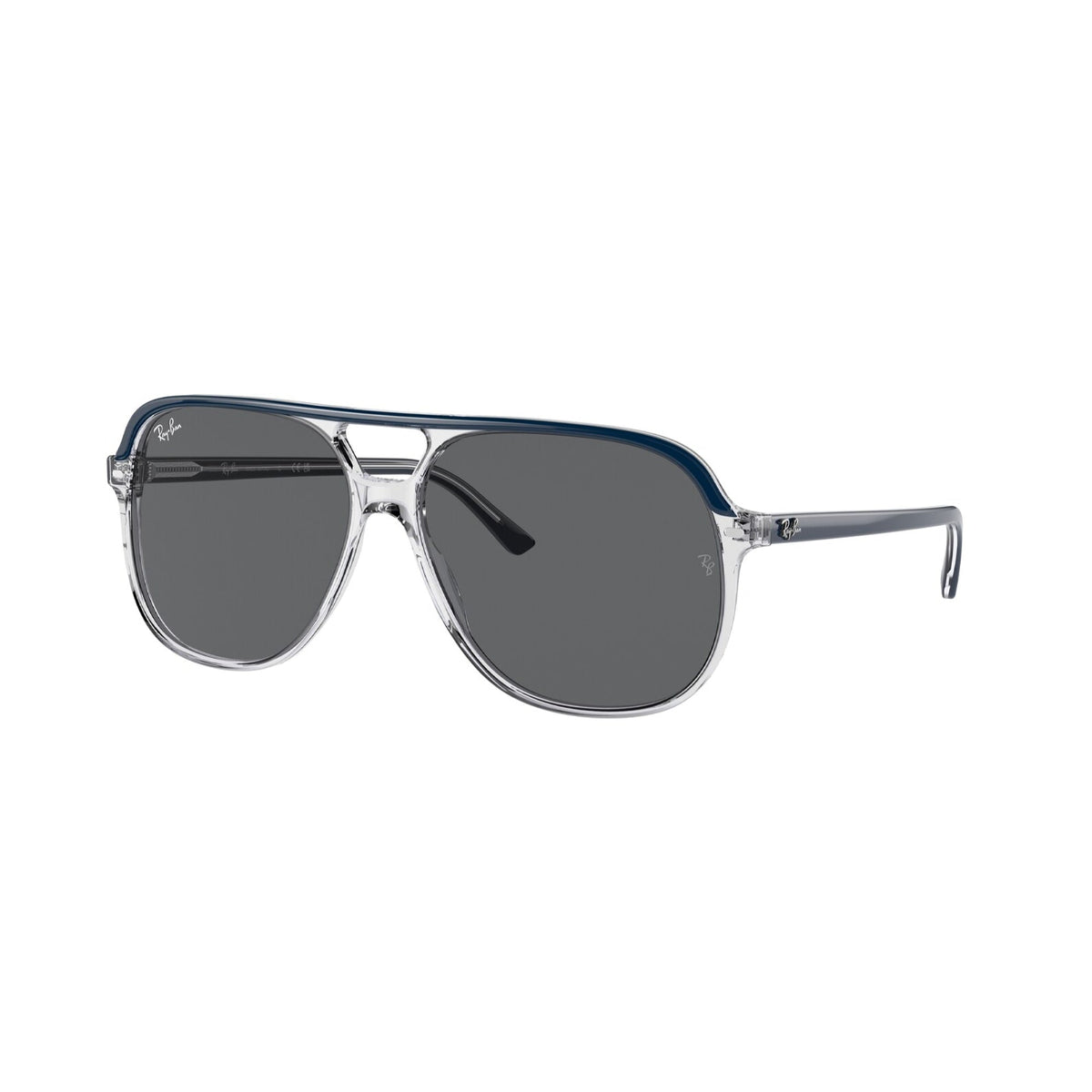 Ray-Ban Unisex Sunglasses Bill Black Dark Grey Plastic Plastic  0RB2198 1341B1 60