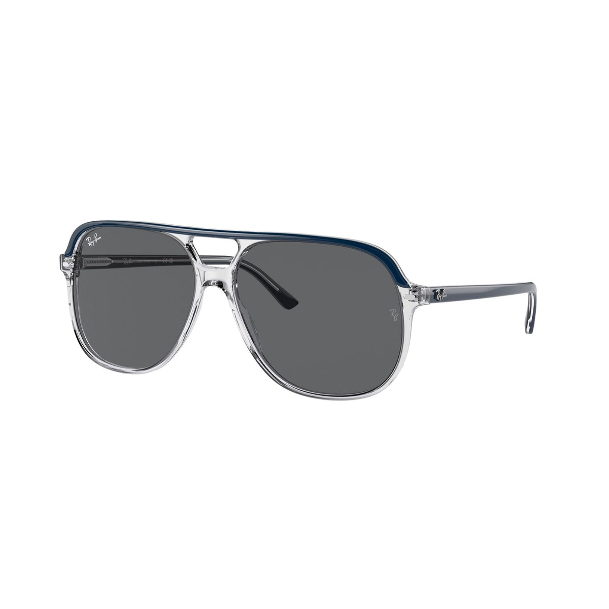 Ray-Ban Unisex Sunglasses Bill Black Dark Grey Plastic Plastic  0RB2198 1341B1 56