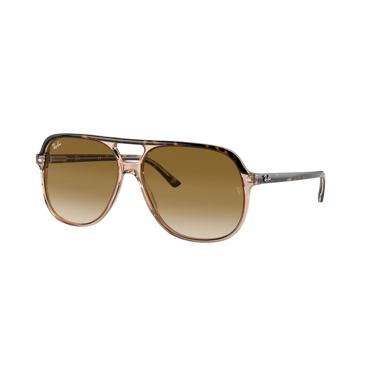 Ray-Ban Unisex Sunglasses Bill Havana Clear Gradient Brown Plastic Plastic  0RB2198F 129251 60