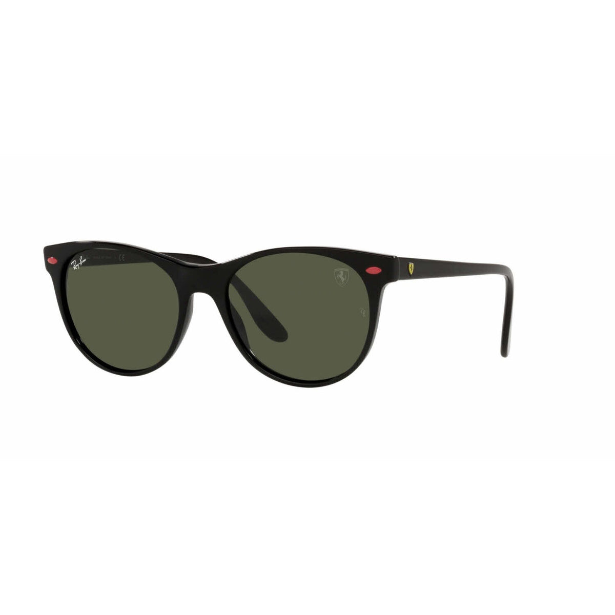 Ray-Ban Unisex Sunglasses  Black Green Plastic Plastic  0RB2202M F60131 55