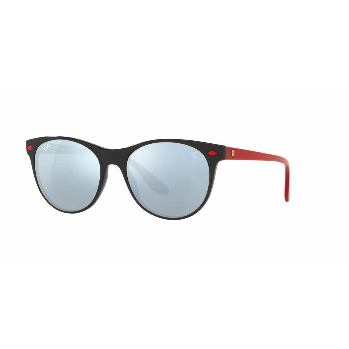 Ray-Ban Unisex Sunglasses  Black Light Green Mirror Silver Plastic Plastic  0RB2202M F64430 55