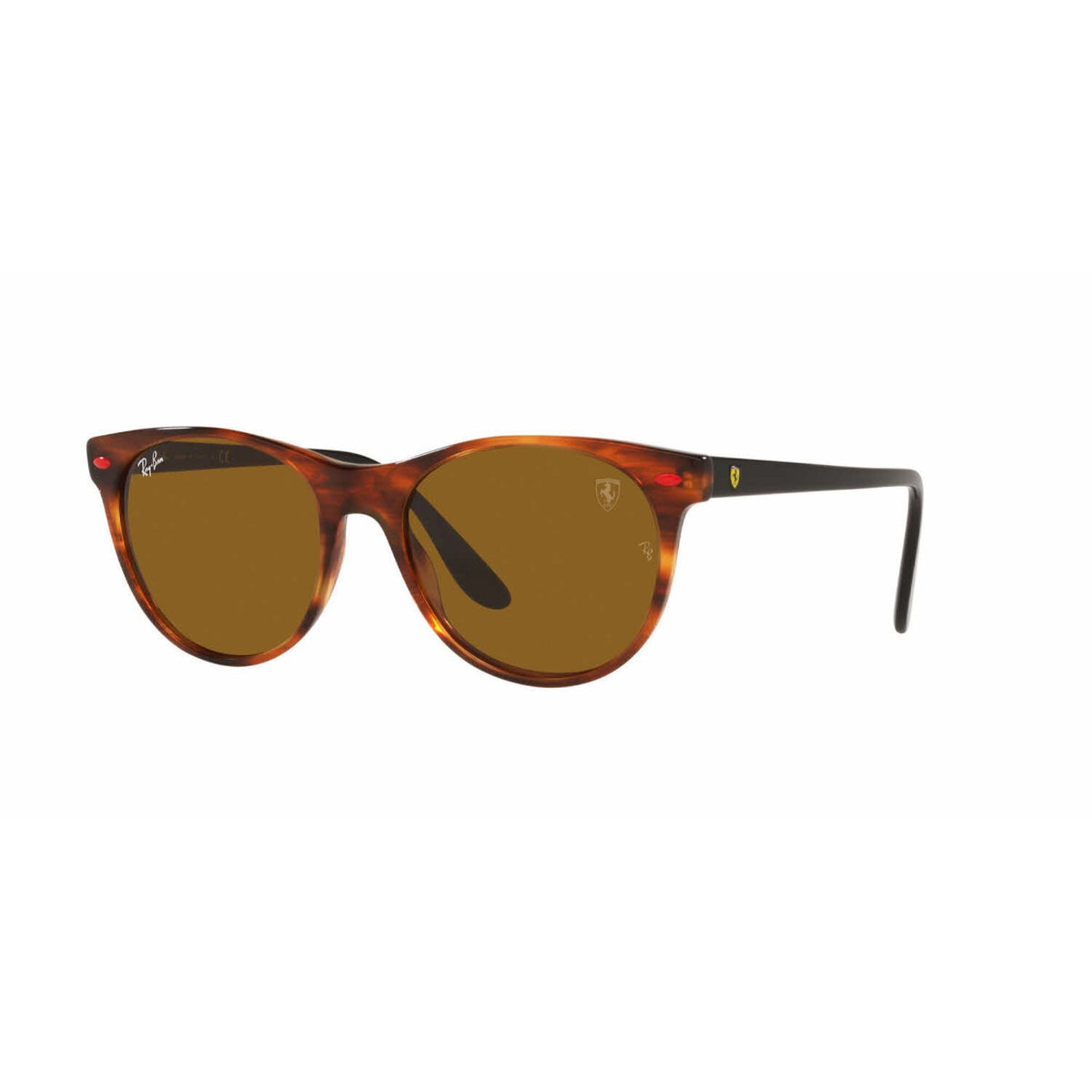 Ray-Ban Unisex Sunglasses  Havana Brown Plastic Plastic  0RB2202M F66733 55