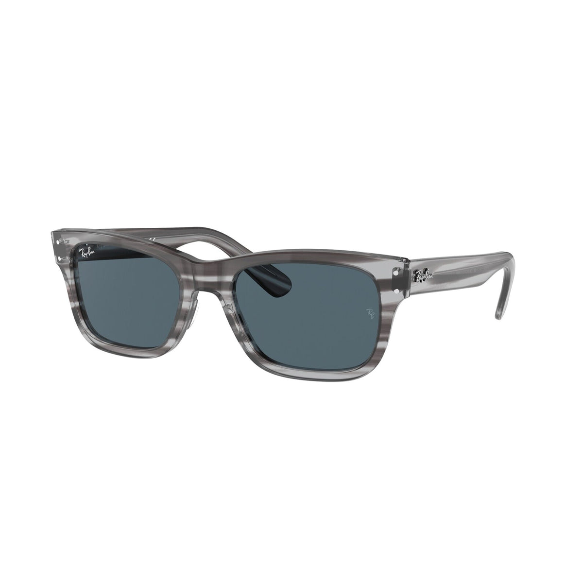 Ray-Ban Men's Sunglasses Mr Burbank Grey Blue Plastic Plastic  0RB2283 1314R5 52